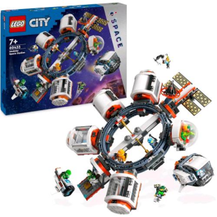 Lego City Stazione Spaziale Modulare Modellino Da Costruire Per Collegare Astronav Moduli E Veicoli Soaziali Con 6 Minifigure