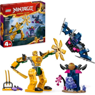 Lego Ninjago Mech Da Battaglia Di Arin Con 2 Minifigure Con Spade E Aliante