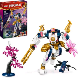 Lego Ninjago Mech Elemento Tech Di Sora Action Figura Snodabile Con 2 Minifigure