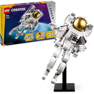 Lego Creator 3 In 1 Astronauta Trasformabile In Cane Giocattolo O Modellino Di Astronave Viper Jet