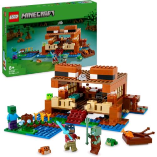 Lego Minecraft La Casa Rana Con Personaggi I Mob E Gli Animali