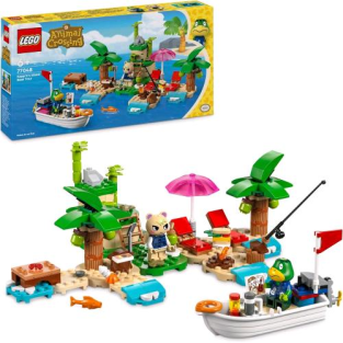 Lego Animal Crossing Tour In Barca Di Remo Con 2 Personaggi E Accessori