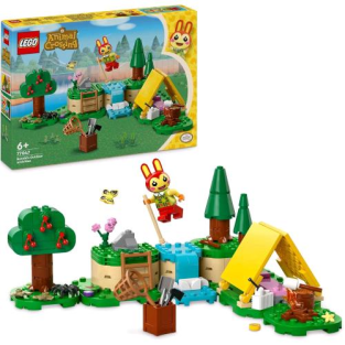 Lego Animal Crossing Bonny In Campeggio Set Da Costruire Con Coniglietto