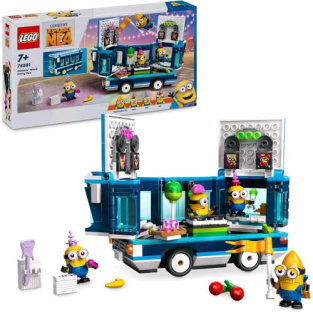 Lego Cattivissimo Me Il Party Bus Musicale Dei Minions Con 4 Minifigure