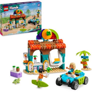 Lego Friends Bancarella Dei Frullati Sulla Spiaggia Con 2 Mini Bamboline 1 Tartaruga E Un Buggy Da Costruire