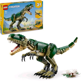 Lego Creator 3 In 1 T Rex Trasformabile In 3 Modellini Snodabili Come Triceratopo E Pterodattilo