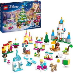 Lego Disney Princess Calendario Dell'avvento 2024 Giocattolo Con Personaggi Tra Cui Elsa, Tiana, Ariel, Vaiana E Mirabel