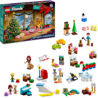 Lego Friends Calendario Dell'avvento 2024 Giocattolo Con 5 Mini Bamboline, 3 Animali E Accessori