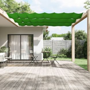 Paravento Verticale Verde Chiaro 60x1000 Cm In Tessuto Oxford