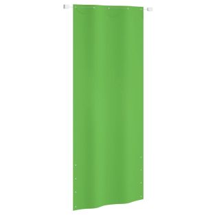 Paravento Per Balcone Verde Chiaro 100x240 Cm In Tessuto Oxford