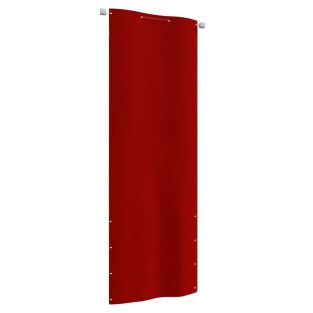 Paravento Per Balcone Rosso 80x240 Cm In Tessuto Oxford